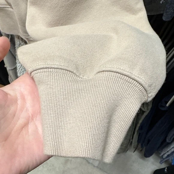 NWOT Aritzia Hoodie Boyfriend Sweatshirt Mauve L - Picture 6 of 10